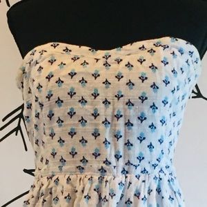 Old Navy white floral dress